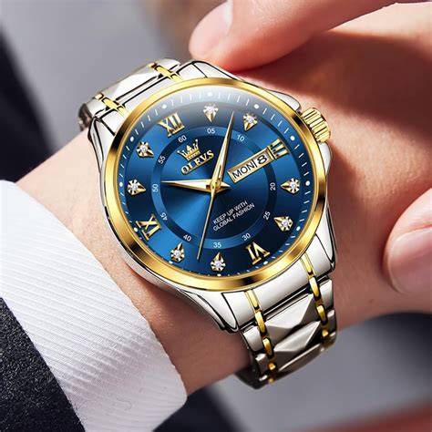 OLEVS Watches for Men,Mens Stainless Steel India | Ubuy