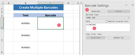 Image result for Barcode Maker Excel