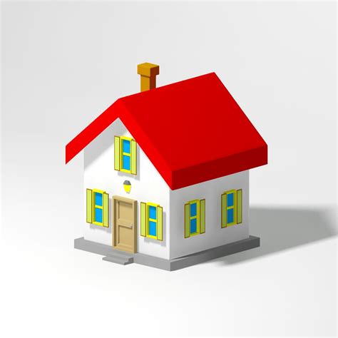 Python Animate 3D House 的图像结果