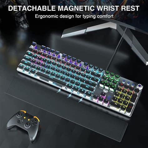 Aula F2088 / 100% Anti-ghosting,Magnetic Wrist-rest,Backlit keys ...