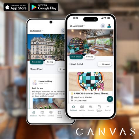 Canvas Offices Launches New Mobile App for Enhanced Client Experience - UK Tech News