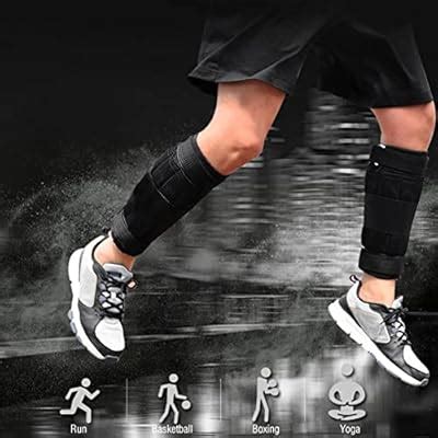 Buy Weighted Leg Bands, Ankle Adjustable Loading Weighted Leg Strap for ...