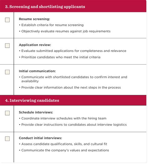Image result for Hiring Process Checklist