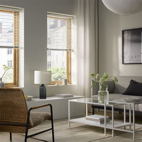 VECKLARFLY Venetian blind, white, 120x155 cm (47 ¼x61") - IKEA