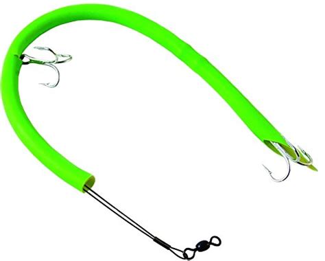 Sea Striker CT14G Cuda Tube Rig Deluxe, 2-Hooks, 1-Pack, Flourescent ...
