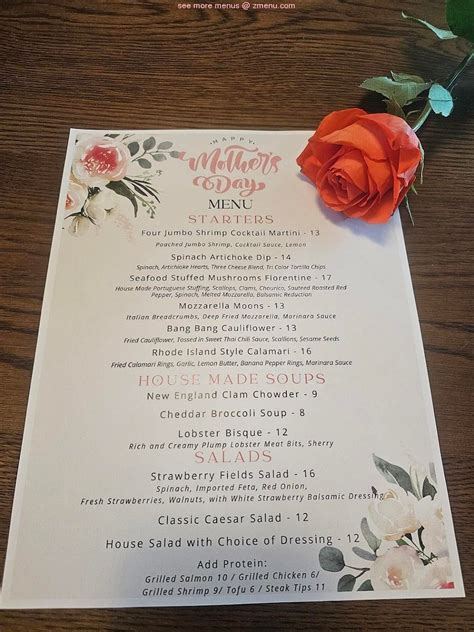 Online Menu of The Ground Round Restaurant, Shrewsbury, Massachusetts ...