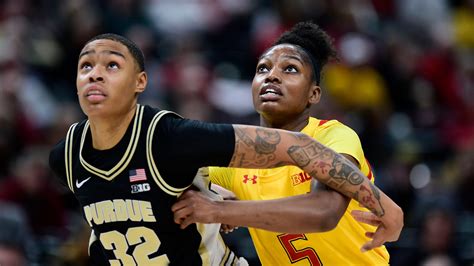 Maryland loses 93-63 to Purdue with five-star recruit Obinna Ekezie Jr. in attendance