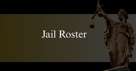 Jail Roster - Tarrant County Court