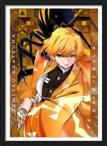 Agatsuma Zenitsu | Demon Slayer Characters | Anime Frames & Posters ...
