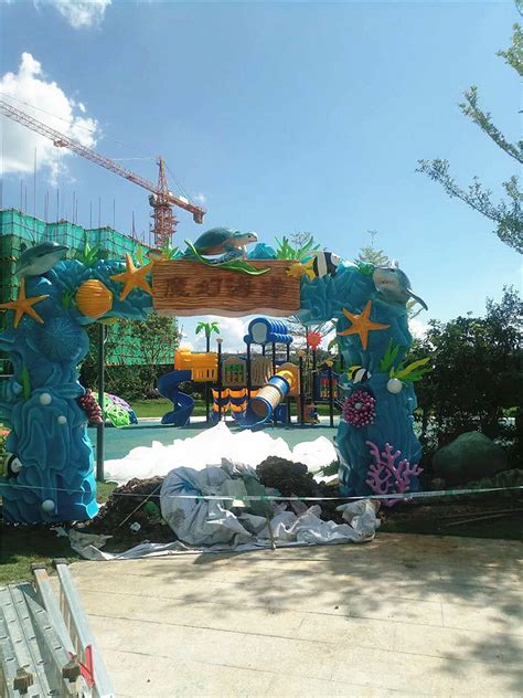 十分有创意——儿童游乐园玻璃钢卡通门头雕塑艺术摆件_港粤雕塑艺术厂家-站酷ZCOOL