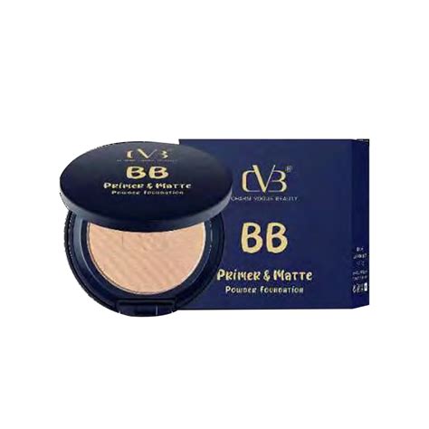 CVB B.B PRIMER & MATTE POWDER FOUNDATION Compact Single – CVB Cosmetics