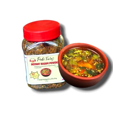 Instant Rasam Mix | Tangy Soup India – Podi Tales