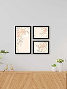 999STORE Floral Water Color wall Art Paintings for living room Bedroom ...