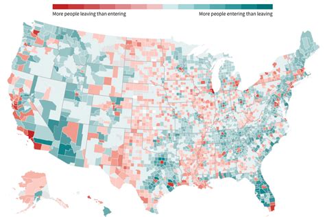 Detailed maps show where people are moving to and from in San Antonio, Texas and the U.S.