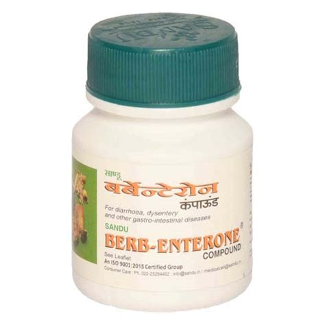 Buy Sandu Berb-Enterone Compound Tablet (20tab) at best price – Ayushmedi