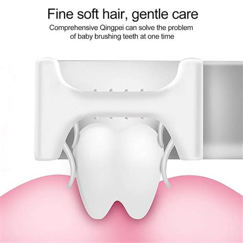 Buy RWET Kids U-Shaped Toothbrush Food Grade Soft Silicone Brush Head ...