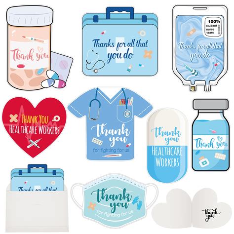 Free printable thank you notes for nurses, Download Free printable ...