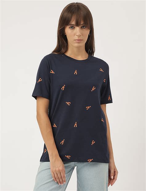 Buy Pure Cotton Printed Short Sleeves T-Shirt at Marks & Spencer