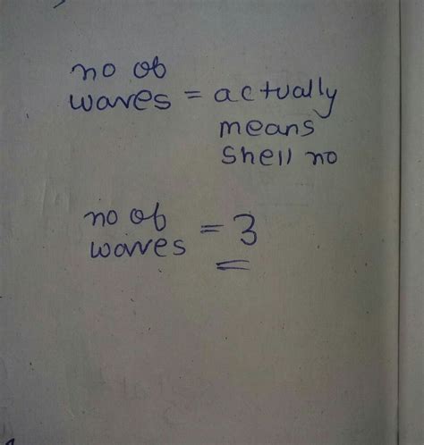 The number of waves in the third orbit of H atom is 1) 1 - Brainly.in