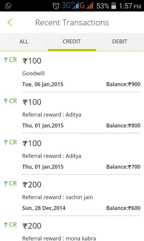 OLA Money Reversed by OLA Cab Company-OlaCabs- iComplaints.in