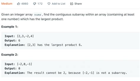 Image result for Maximum Product Subarray C