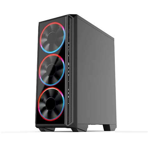 Full Tempered Glass Atx Computer Case & Towers Atx Gaming Case Oem ...