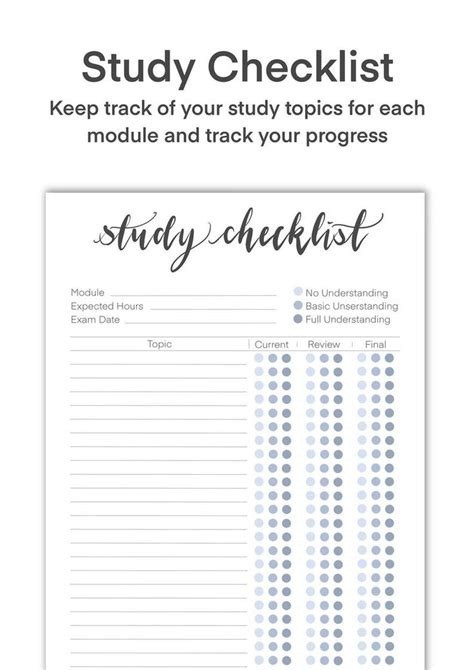Study Checklist Example 的图像结果