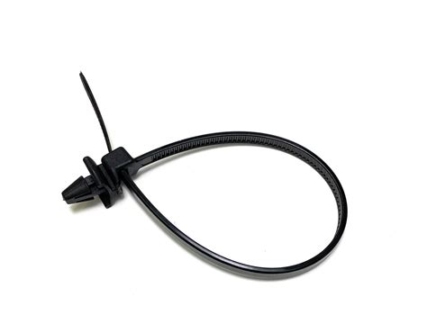 Buy Push Winged Cable Ties/Car Chassis Nylon Zip Tie Fixing Black (50 ...