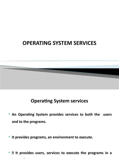 Services of Operating System 的图像结果