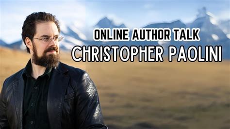 Online Author Talk: Christopher Paolini, Online event, Hastings ...