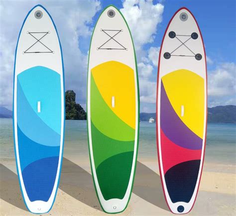 划水板 桨板亚马逊货源厂家充气式冲浪板浮板SUP竞速冲浪浆板-阿里巴巴