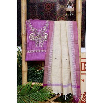 Bhagalpuri Silk Dress/Suit Online - SSethnics - SSEthnics