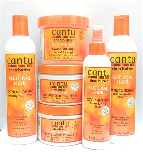 Cantu Shea Butter for Natural Hair Jumbo Combo (Hair Lotion, Curl Cream ...