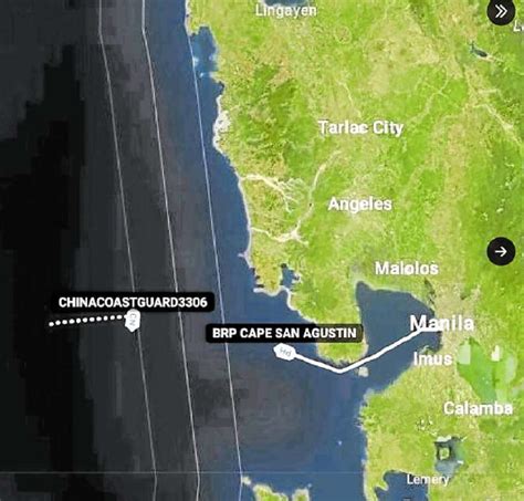 PH challenges China Coast Guard vessel off Zambales