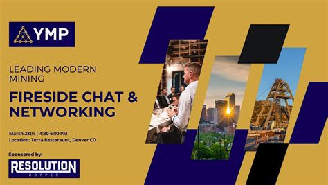 Leading Modern Mining: YMP Fireside Chat & Network, Terra Denver, 28 ...