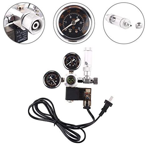 Buy 220V Fish Tank Aquarium Dual CO2 Control Regulator Magnetic ...