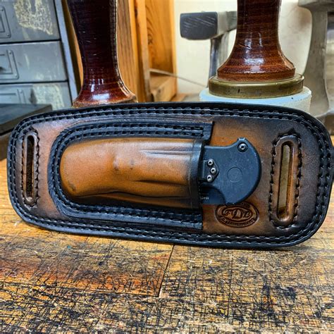 Horizontal Leather Knife Sheath