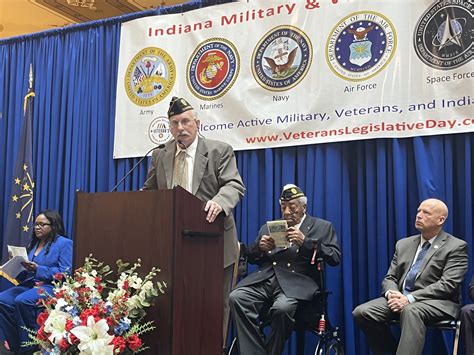 Veterans, service members gather at Statehouse • Indiana Capital Chronicle