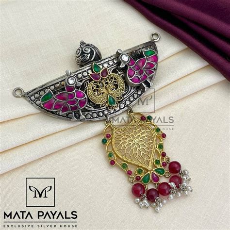 One Of Kind Dual Plated Pendant – matapayals