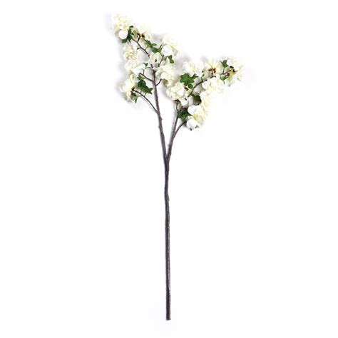 Shop White Azalea Faux Flower Stem Single - at Best Price Online in India