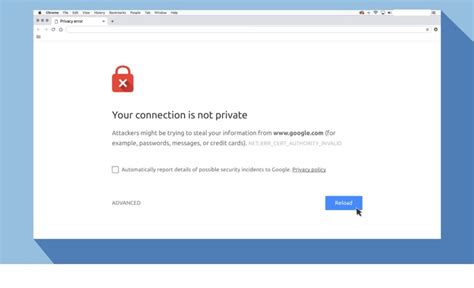 Image result for How to Remove Your Connection Is Not Private