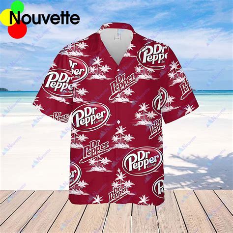 Dr Pepper Coconut Beach Shirt - Nouvette