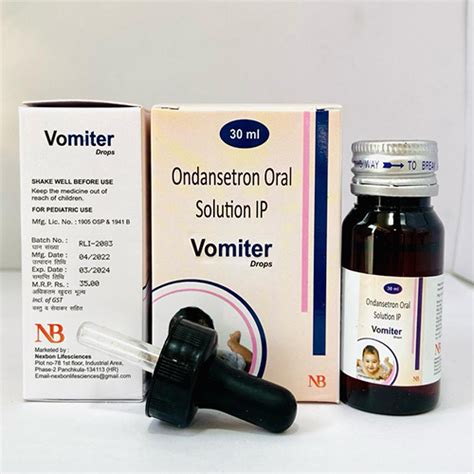 VOMITER Drops Nexbon Lifesciences