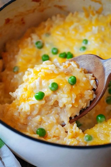 Campbells Chicken and Rice Casserole Recipes Easy Dinners