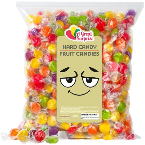 Buy Fruit Flavored Hard Candy - Classic Hard Candy - 4 LB Bulk Candy ...