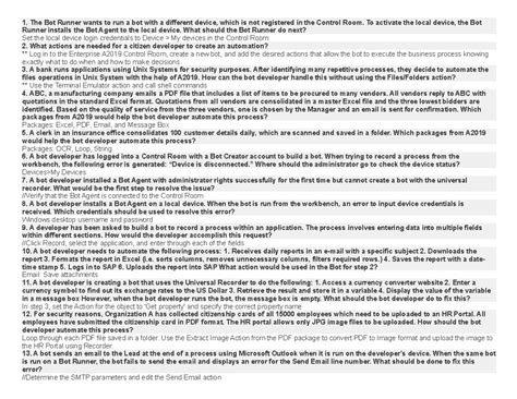 AA2019 Advanced Automation Exam Questions and Solutions - Studocu