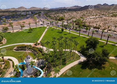Estrella Mountain Regional Park And Golf Course Signs In Goodyear ...