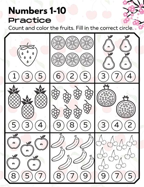 Kindergarten Worksheets Math