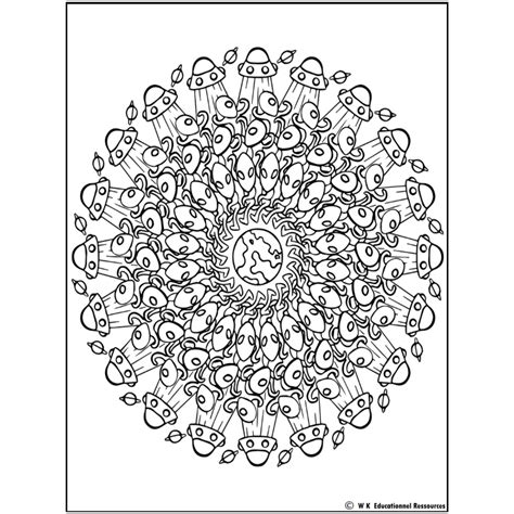 Halloween Mandala Coloring Pages [2025]