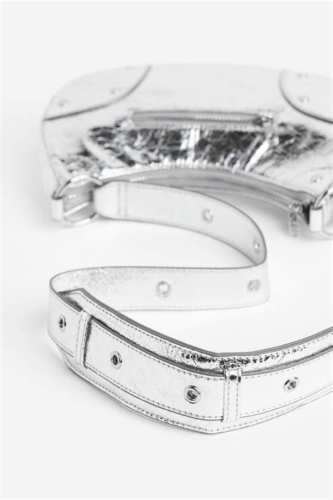 Women's Silver-coloured Small shoulder bag | H&M IN